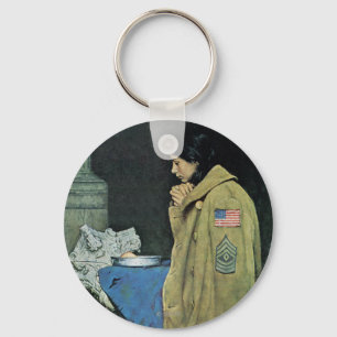 Refugee Thanksgiving Key Ring