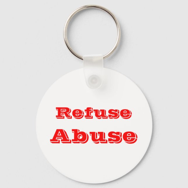 Refuse Key Ring (Front)