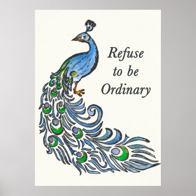 Refuse to Be Ordinary Poster (Front)