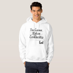 Refuse to Worship Men's Hoodie