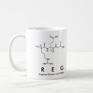 Reg peptide name mug