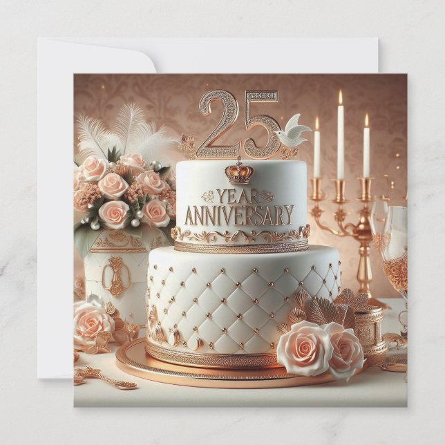 REGAL 25th  ANNIVERSARY CAKE (Front)