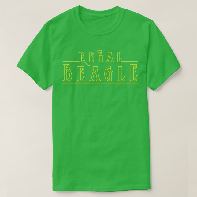 Regal Beagle T-Shirt (Design Front)