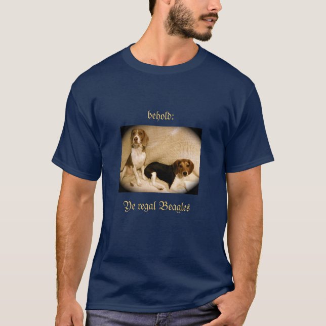 Regal Beagles T-Shirt (Front)