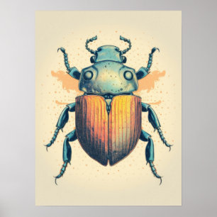 Regal Beetle Poster