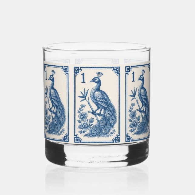 Regal Birdy Bam Mahjong Cocktail Glass (Front)
