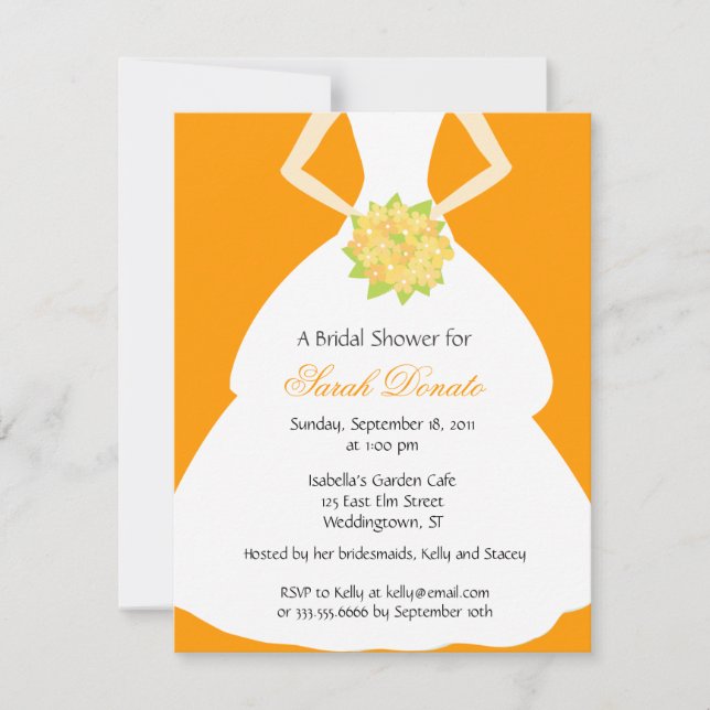 Regal Bridal Shower Invitation (Front)