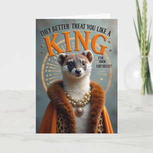 Regal Cape Birthday Card
