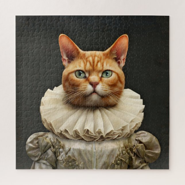 Regal Cat Jigsaw Puzzle (Vertical)