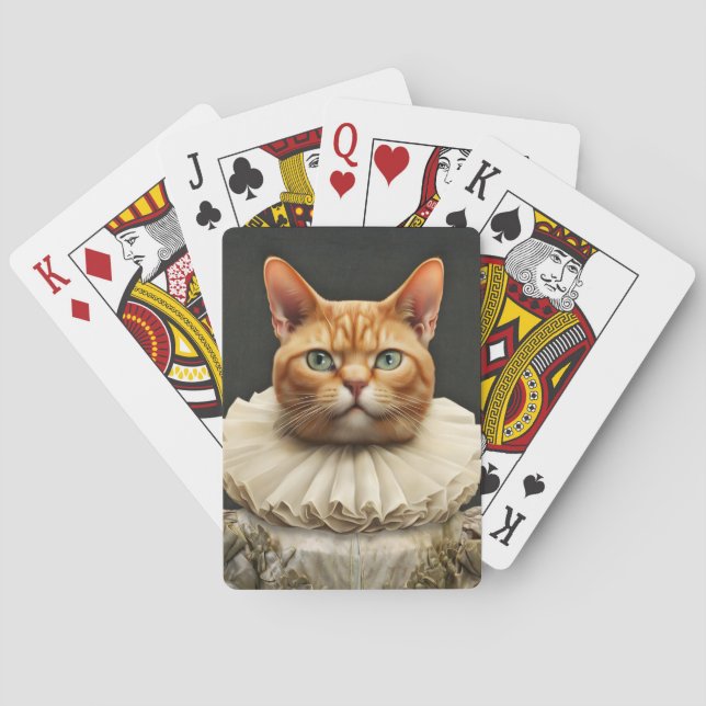 Regal Cat Playing Cards (Back)