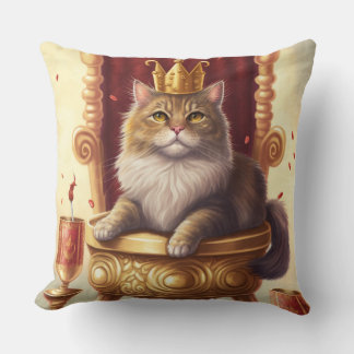 Regal Cat Throne Cushion