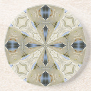 Regal Cross Sandstone Coaster