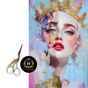 Regal Crown Furniture Makeover Decoupage Tissue Paper