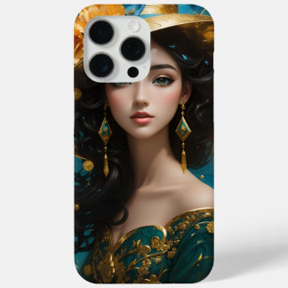 "Regal Elegance: Queen's Crown" iPhone 15 Pro Max Case