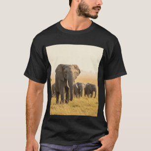 Regal Elephant – The King of the Savanna T-Shirt