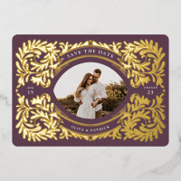 Regal Embellished Save The Date Photo Frame
