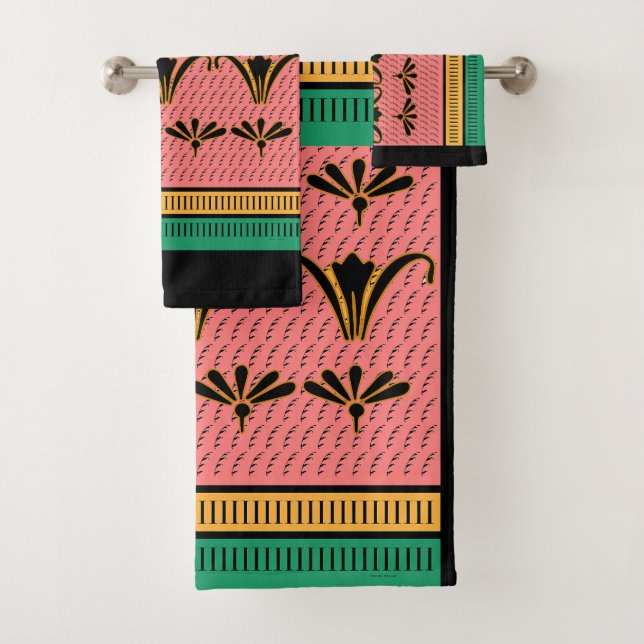 Regal Floral Lily Bath Towel Set (Insitu)