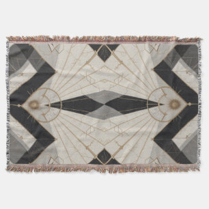 Regal Geometry Throw Blanket