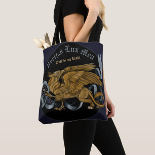 Regal Gold Gryphon Tote Bag