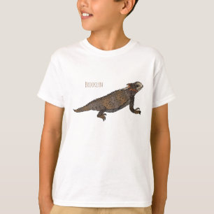 Regal horned lizard cartoon illustration T-Shirt