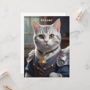 Regal Knight American Shorthair Cat Majestic