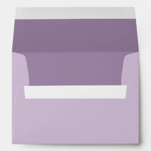 Regal Lavender   Wedding Envelope