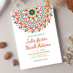 Regal Majestic Festival Elegance Mandala Wedding Invitation<br><div class="desc">Beautiful Invitation to celebrate Special occasions and festivals comes with digital and E-invitation as per your request. We would love to replicate our designs to make multiple products like rsvp cards, labels envelopes, and more. Customisation is available for ready to print on request at info@shamaurcreatif@gmail.com Look Forward to hearing from...</div>