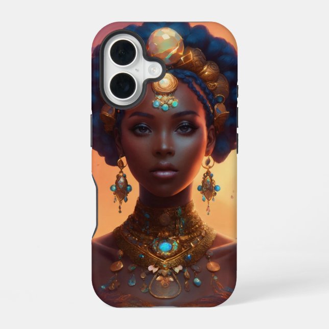 Regal Majesty at Sunset iPhone 16 Case (Back)