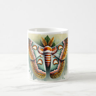 Regal moth 040924IREF233 - Watercolor Coffee Mug