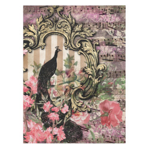 Regal Peacocks Peacock Tablecloth