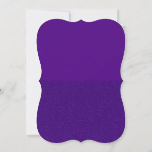 Regal Purple Bracket-Edge Flat Card – Customisable