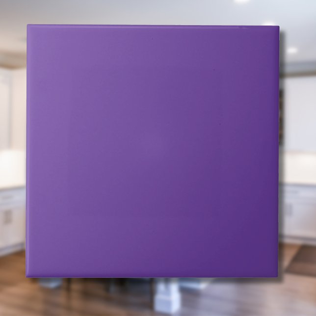 Regal Purple Solid Colour | Classic Elegant Tile (Creator Uploaded)