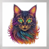 Regal Rainbow Cat
