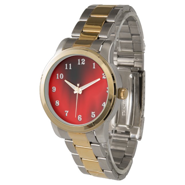 Regal Red Splash Watch (Angled)