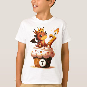 Regal Roar: A Dragon's Seventh T-Shirt