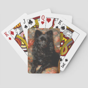 Regal Schipperke Dog Vintage Playing Cards