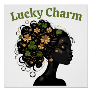 Regal Shamrock Majesty: Lucky Charm Poster