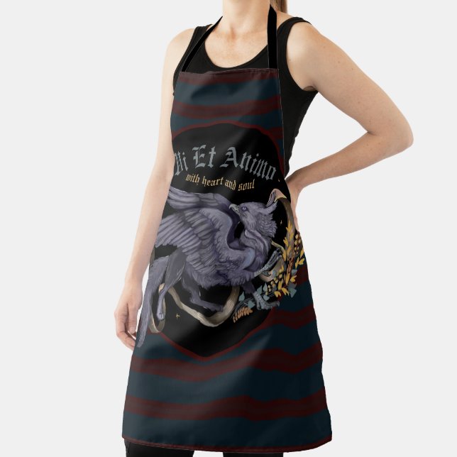 Regal Silver Gryphon  Apron (Insitu)