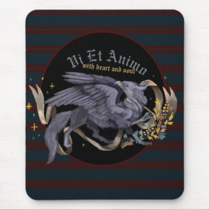 Regal Silver Gryphon  Mouse Mat