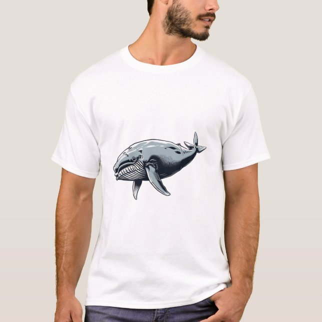 Regal Sperm Whale Hero T-Shirt (Front)