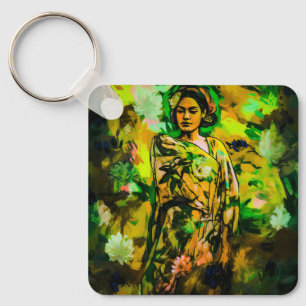 Regal Woman Key Ring