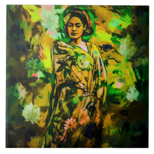 Regal Woman Tile