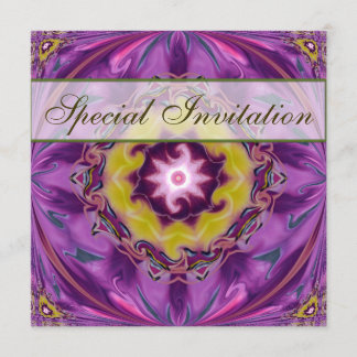 Regalia Party Invitation