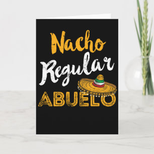 Regalo para Abuelo Mexican Grandpa Fathers Day Card