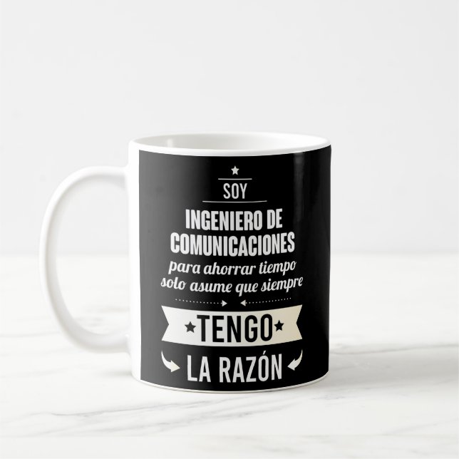 Regalos Para Ingeniero De Comunicaciones - Coffee Mug (Left)