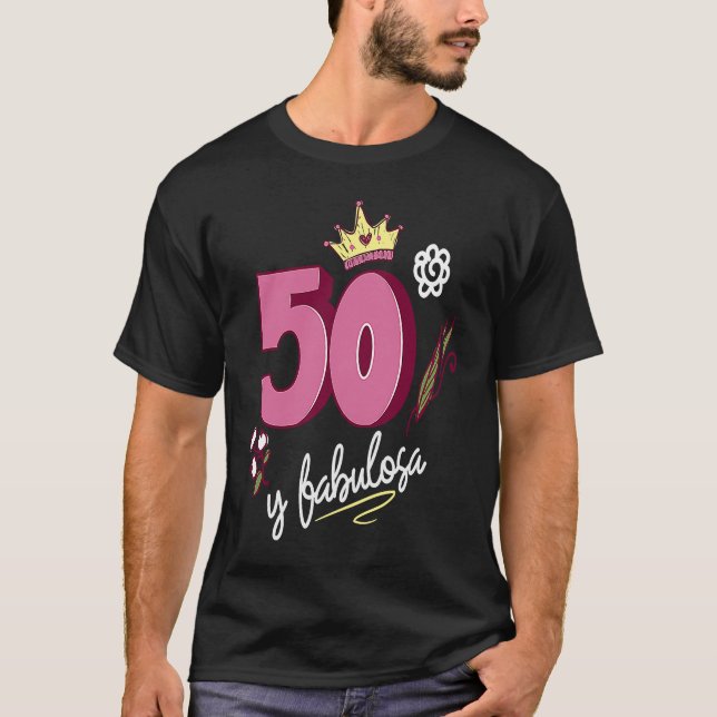 Regalos para mujeres de 50 anos  Playera de cumple T-Shirt (Front)