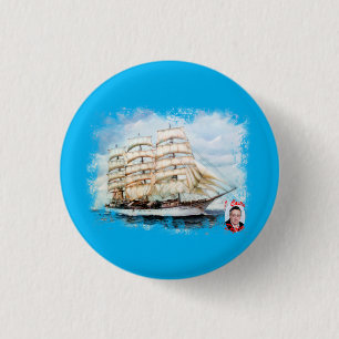 Regata Cutty Sark/Cutty Sark Tall Ships' Race 3 Cm Round Badge