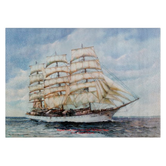 Regata Cutty Sark/Cutty Sark Tall Ships' Race Cutting Board (Front)