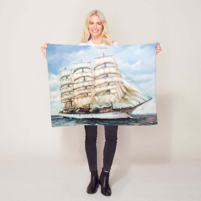 Regata Cutty Sark Fleece Blanket (In Situ)