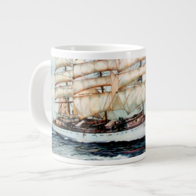 Regata Cutty Sark Large Coffee Mug (Front Left)